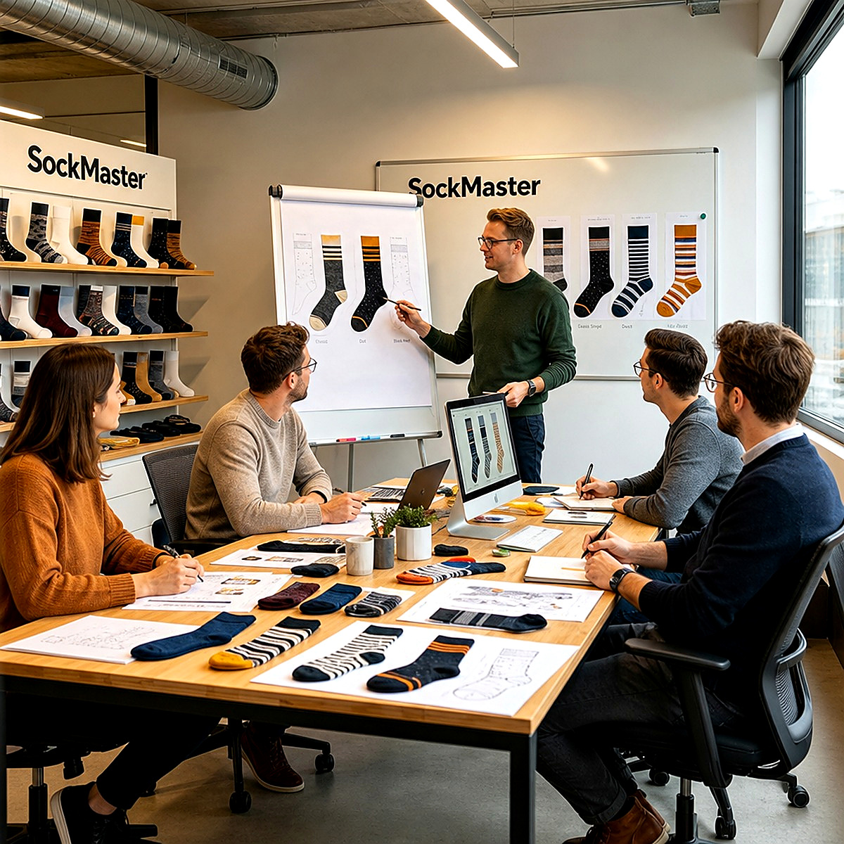 FCSOX Serve Brands Meeting custom sock