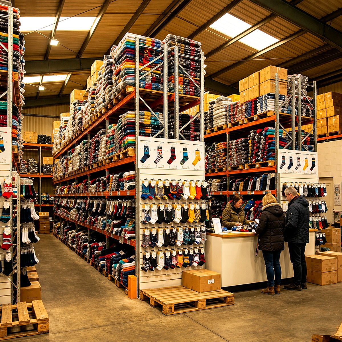 FCSOX Serve Distributors Warehouse custom sock