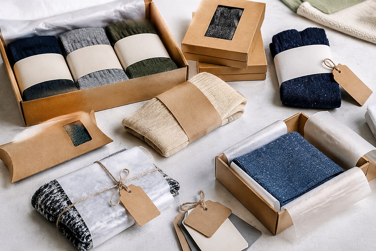 Packaging Ideas for Sock Brands