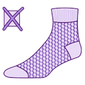FCSOX Detailed Graphics Limit custom sock