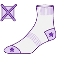 FCSOX Heel Toe Limit custom sock