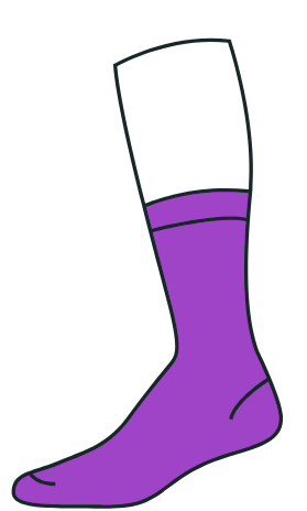 FCSOX Crew sock length