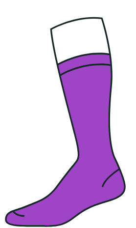 FCSOX Mid Calf sock length
