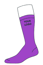 FCSOX embroidery sock style