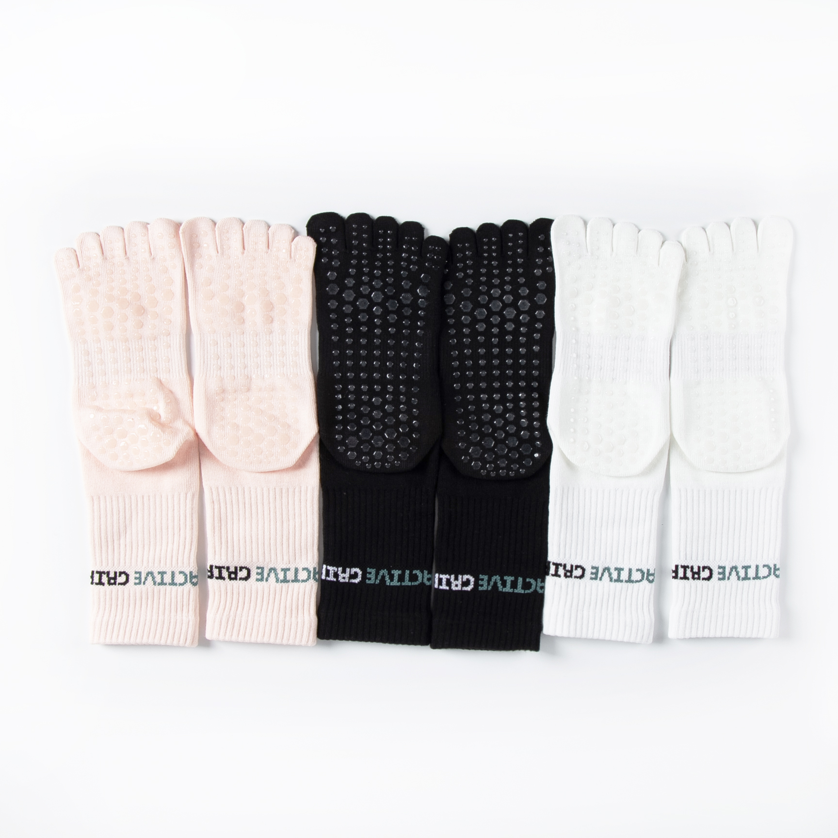 Custom five toe sock sample
